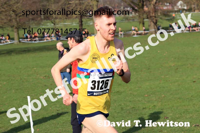 Senior Men, 2024 CAU Inter Counties Cross Country Champs., Wollaton Park, Nottingham. Photo: David T. Hewitson/Sports for All Pics